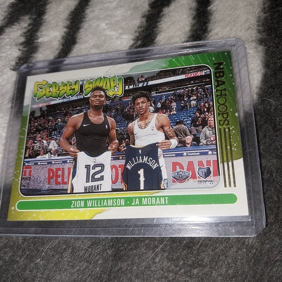 2020-21 NBA Hoops 4 card Ja Morant Jersey Swap Lot - Picture 7 of 10